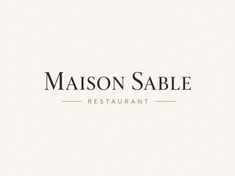 Identité visuelle d'un restaurant — logo, palette et papeterie